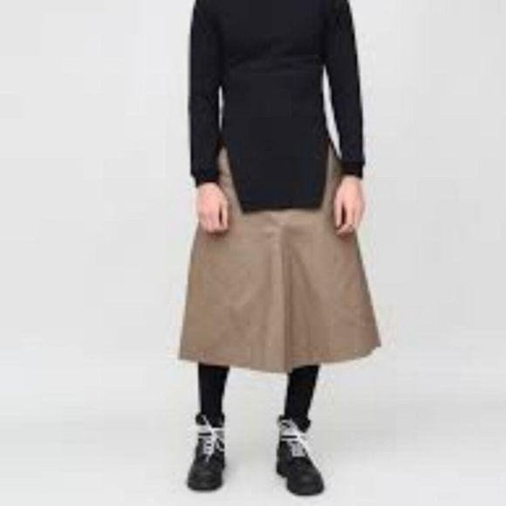 OAK Military Wide Short in Fatigue Culotte Flare